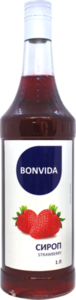 Сироп со вкусом клубника ТМ Bonvida (Бонвида)