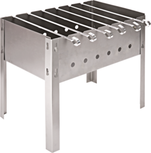 Мангал разборный и 6 шампуров ТМ Отличная цена