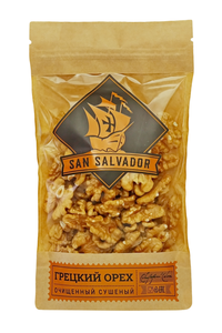 Грецкий орех очищенный сушеный ТМ San Salvador (Сан Сальвадор)
