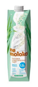 Напиток рисовый классический лайт 1,5% ТМ Nemoloko (Немолоко)