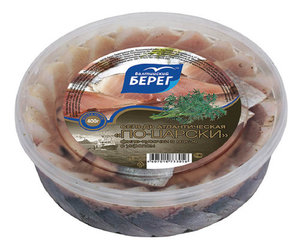 Сельдь филе-кусочки с/с в масле с укропом по-царски Балтийский берег 400г