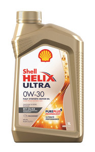Масло моторное Shell Helix синтетическое Shell ultra ect C2/C3 0W30