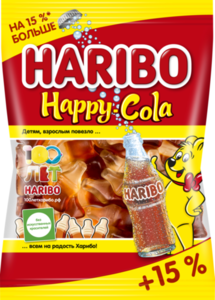 Мармелад жевательный Happy Cola (Хеппи Кола) ТМ Haribo (Харибо)