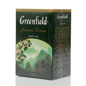 Чай зеленый  Jasmine Dream (Жасмин Дрим) листовой ТМ Greenfield (Гринфилд)