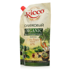 Майонез Оливковый Extra Virgin 67% ТМ Mr.Ricco (Мистер Рикко)
