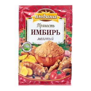 Имбирь молотый ТМ Индана