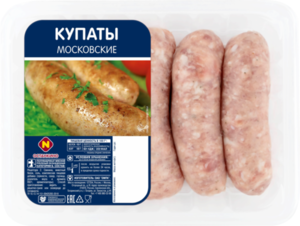 Купаты охлажденные Московские ТМ Останкино