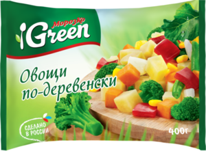 Смесь овощная овощи по-деревенски ТМ Морозко Green (Грин)
