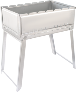 Мангал Giardino Club Дипломат 455х300х550мм + Пакет Арт. 69629 (россия)