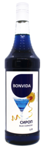 Сироп со вкусом Блю Кюрасао ТМ Bonvida (Бонвида)