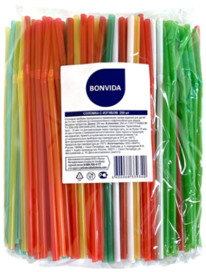 Трубочка для коктейля с изгибом ТМ Bonvida (Бонвида)
