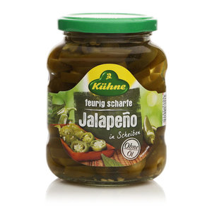 Перец халапеньо резаный ТМ Kuhne (Кюне)