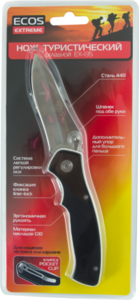 Нож Ecos Турист. Cкладн. Ex-135 G10 Арт. 325135/325136 (китай)