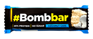 Батончик протеиновый Кокосовый торт в шоколаде ТМ Bombbar (Бомббар)