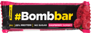 Батончик протеиновый Малиновый сорбет в шоколаде ТМ Bombbar (Бомббар)