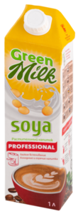 Напиток безалкогольный soya professional (соя профешнл) 1,5% ТМ Green milk (Грин милк)