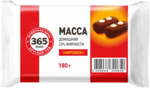 Масса домашняя картошка 23% ТМ 365 дней