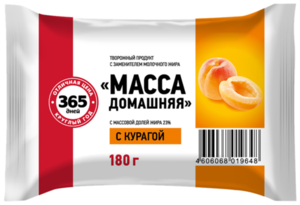 Масса домашняя с курагой 23% ТМ 365 дней