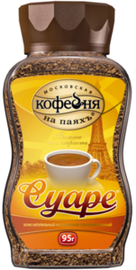 Кофе растворимый Суаре ТМ Московская кофейня на паяхъ