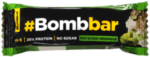 Батончик протеиновый Фисташковая меренга в шоколаде ТМ Bombbar (Бомббар)