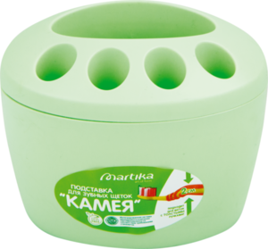 Подставка для зубных щеток камея ТМ Martika (Мартика)