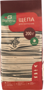 Щепа Д/копчения Giardino Club Яблоневая 200г Арт. 69632 (россия)
