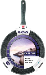 Сковорода Нмп Природные Минералы Карелия 26см, Литой Алюминий Арт. 2326 (россия)