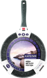 Сковорода Нмп Природные Минералы Карелия 24см, Литой Алюминий Арт. 2324 (россия)