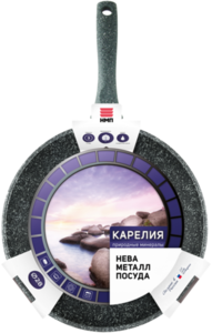 Сковорода Нмп Природные Минералы Карелия 28см, Литой Алюминий Арт. 2328 (россия)