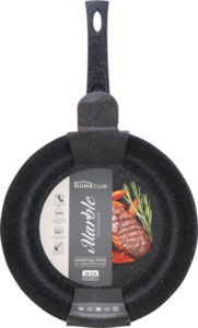 Сковорода Homeclub Marble 28см, Литая, Индукция, С/ручка Soft Touch Арт. Hc-28i-sr (россия)