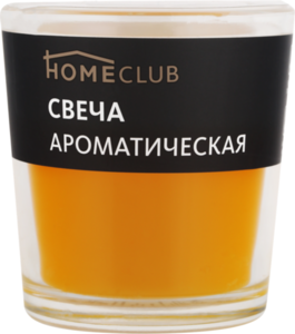 Свеча Homeclub Аромат. в Стакане Манго (россия) Home Club Аромат. в Стакане Манго (россия)