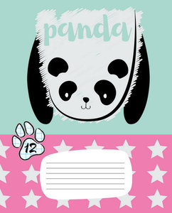 Тетрадь 12л клетка картон academy style