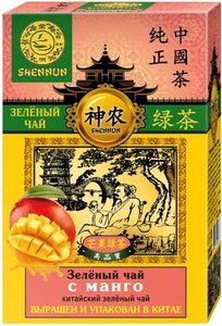 Чай зеленый с манго ТМ Shennun (Шеннун)