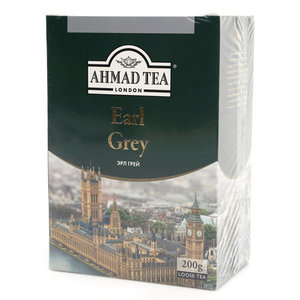 Чай черный Earl Grey (Эрал Грей) листовой с бергамотом ТМ Ahmad Tea (Ахмад Ти)