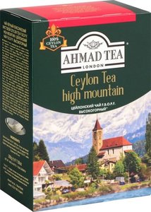 Чай черный Цейлонский F.B.O.P.F. (Ф.Б.О.П.Ф.) высокогорный листовой ТМ Ahmad Tea (Ахмад Ти)