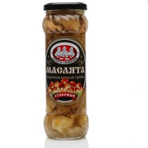 Грибы маринованные маслята ТМ Скатерть-самоборанка