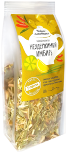 Чайный напиток неудержимый имбирь TM Чайная плантация