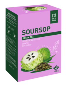 Чай зелёный листовой с гравиолой ТМ Dolce Alberto (Дольче Альберто)