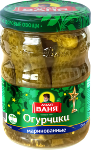 Огурчики маринованные ТМ Дядя Ваня 