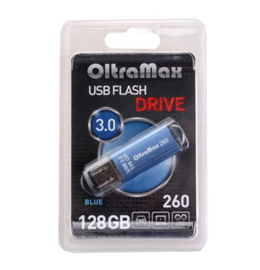 USB-накопитель 260 USB 3.0 128 Гб синий  ТМ OltraMax (ОльтраМакс)