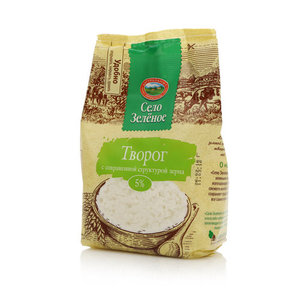 Творог Село Зеленое 5% БЗМЖ
