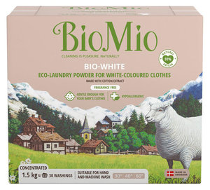 Стиральный порошок для белого белья без запаха ТМ BioMio (БиоМио)