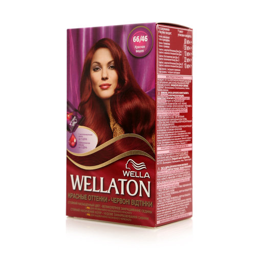 Купить Краску Для Волос Wellaton Красная Вишня