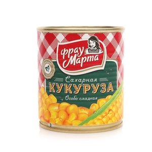 Кукуруза сахарная ТМ Фрау Марта