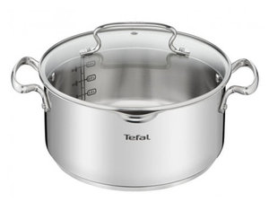 Кастрюля Duetto (Дуэтто)+ с крышкой 24 см, 5 л ТМ Tefal (Тефаль)