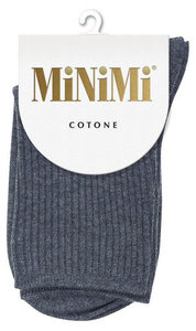 Носки женские Cotone 1203 черные размер 35/38 ТМ MiNiMi (МиНиМи)