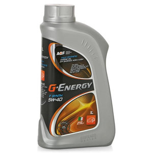 Масло моторное Synthetic Active 5W40 синтетическое ТМ G-Energy (Джи-Энерджи)