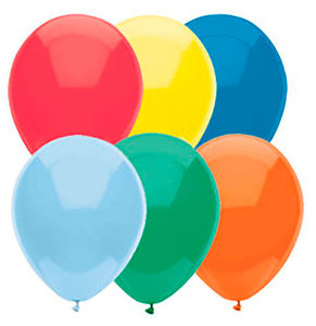 Набор воздушных шаров Пастель Радуга 25 см ТМ Веселая затея, 50 шт