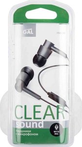 Наушники HM-080 Clear Sound (Клеар Соунд) с микрофоном ТМ Gal (Гал)