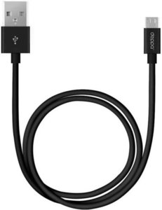 Дата-кабель USB - micro (микро) USB Sync&Charge (Санк энд Чардж) ТМ Deppa (Деппа)